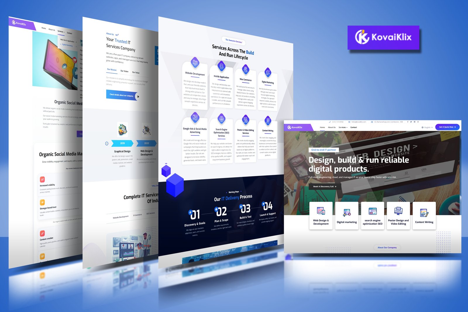 KovaiKlix business website